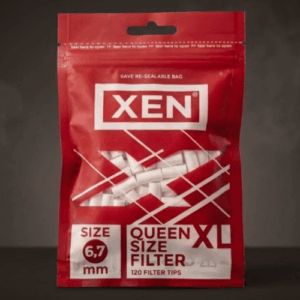 Xen 6mm Poşet Sigara Sarma Filtresi - Kırmızı Paket
